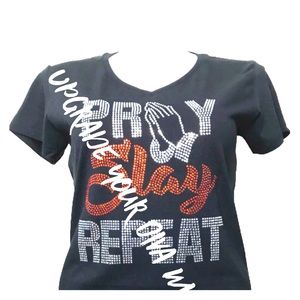 RHINESTONES Womans T’shirt